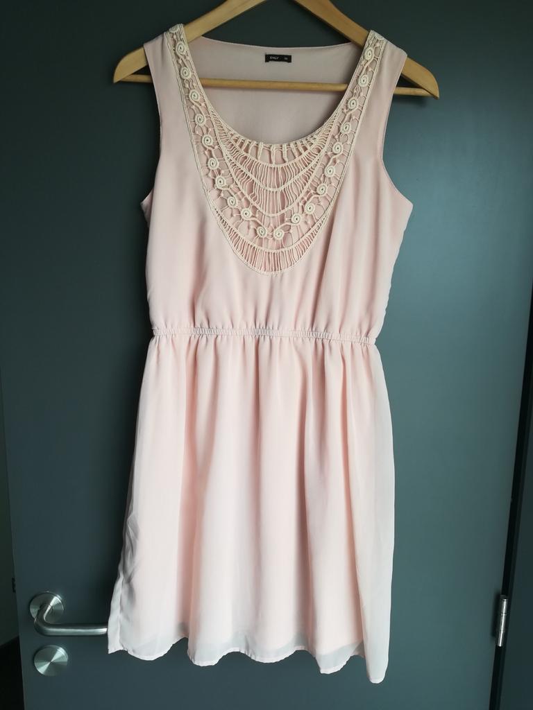 Zomerse jurk van Only - Maat 36, Only, Ophalen of Verzenden, Knielengte, Roze