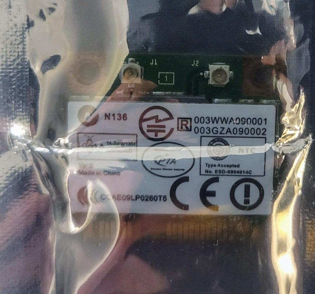 Carte réseau WiFi Atheros AR9287 mini PCI-E, Informatique & Logiciels, Enlèvement ou Envoi, Utilisé, Interne, Atheros