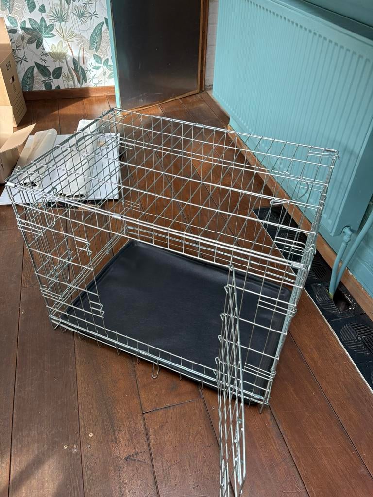 Cage deplacement animal repliable, Ophalen, Zo goed als nieuw