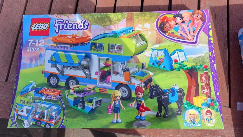 Lego Friend - 41339 - Mia's camper, Kinderen en Baby's, Speelgoed | Duplo en Lego, Ophalen of Verzenden, Gebruikt, Complete set