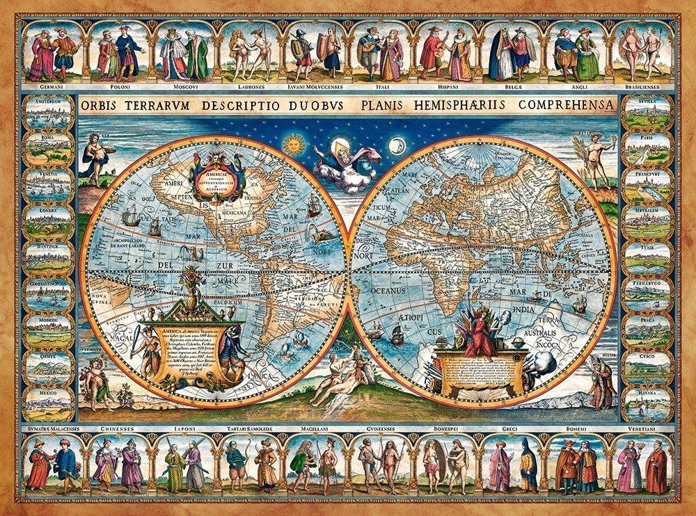 Legpuzzel, Ophalen of Verzenden, Meer dan 1500 stukjes, Zo goed als nieuw, Legpuzzel
