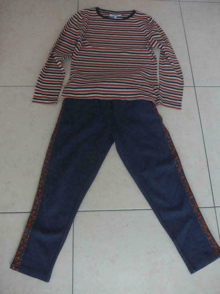 Longsleeve + broek, Ophalen of Verzenden, Gebruikt, Meisje, Shirt of Longsleeve