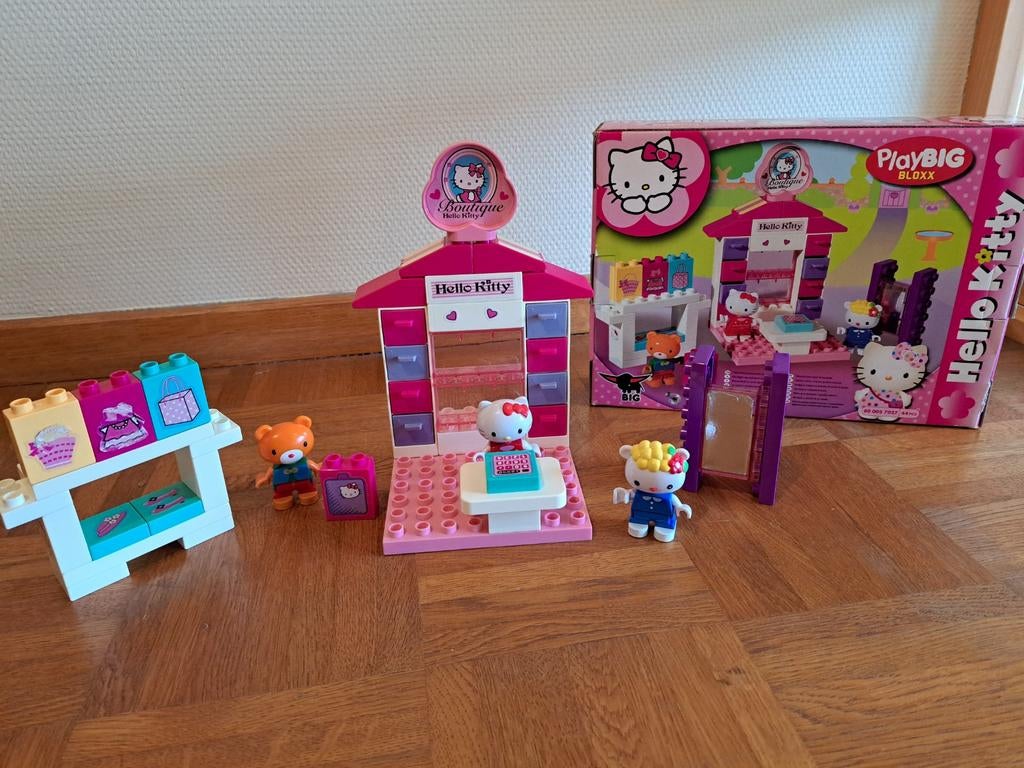 Hello Kitty winkel Playbig bloxx, Ophalen