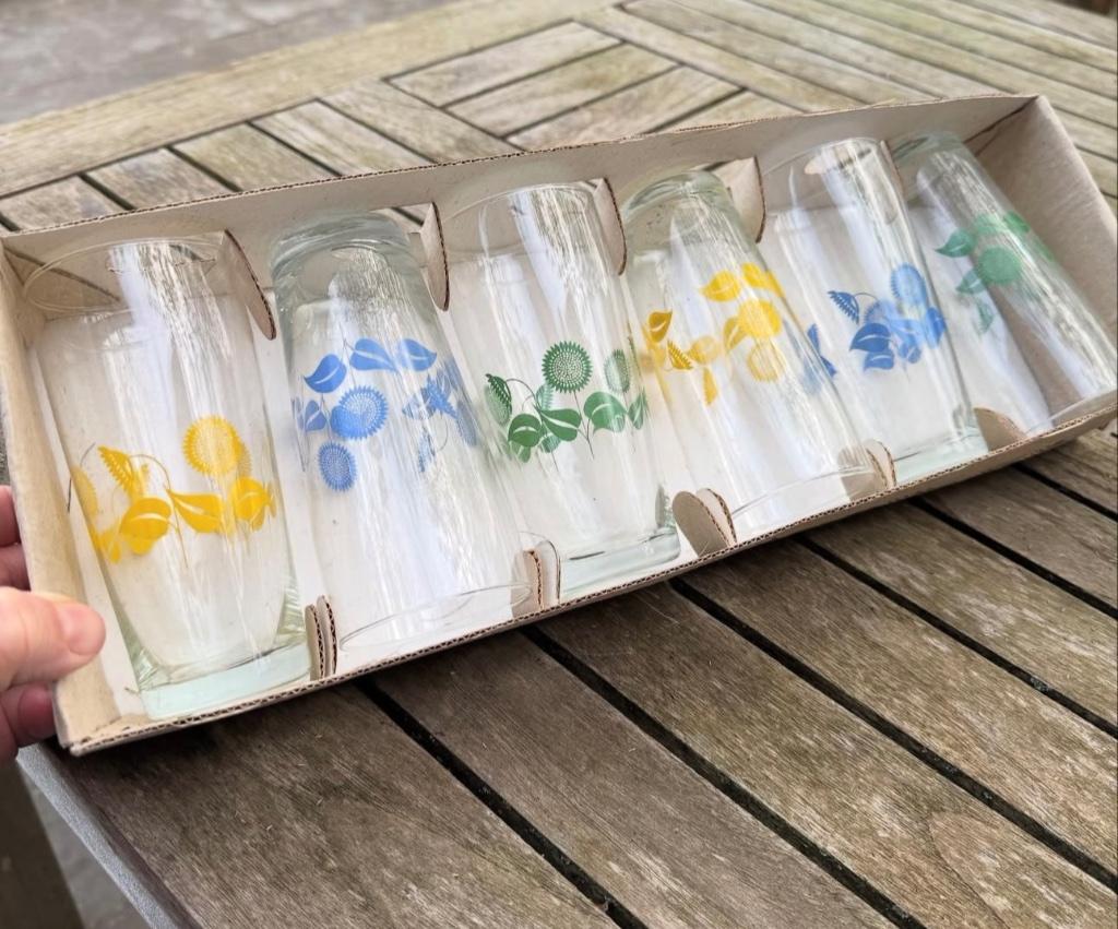 Verres à limonade vintage, Enlèvement