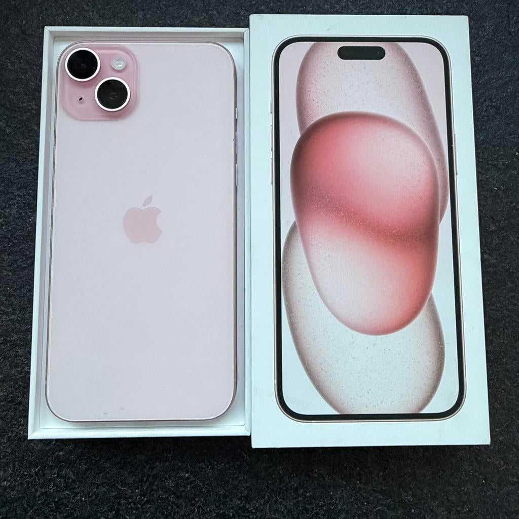 Iphone 15 Plus Pink 256 GB ZGAN, Enlèvement, Comme neuf, 256 GB, IPhone 15