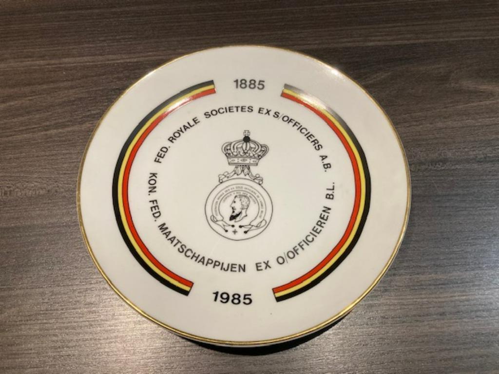 Plaque Vétérans Belgique, Enlèvement ou Envoi, Autres, Objet d'art