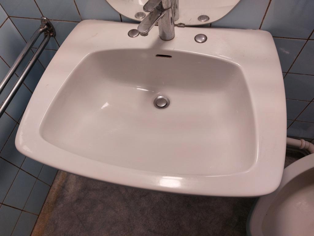 Lavabo vintage (avec ou sans miroir ou bidet), Lavabo ou Évier, Moins de 100 cm, Enlèvement, Utilisé