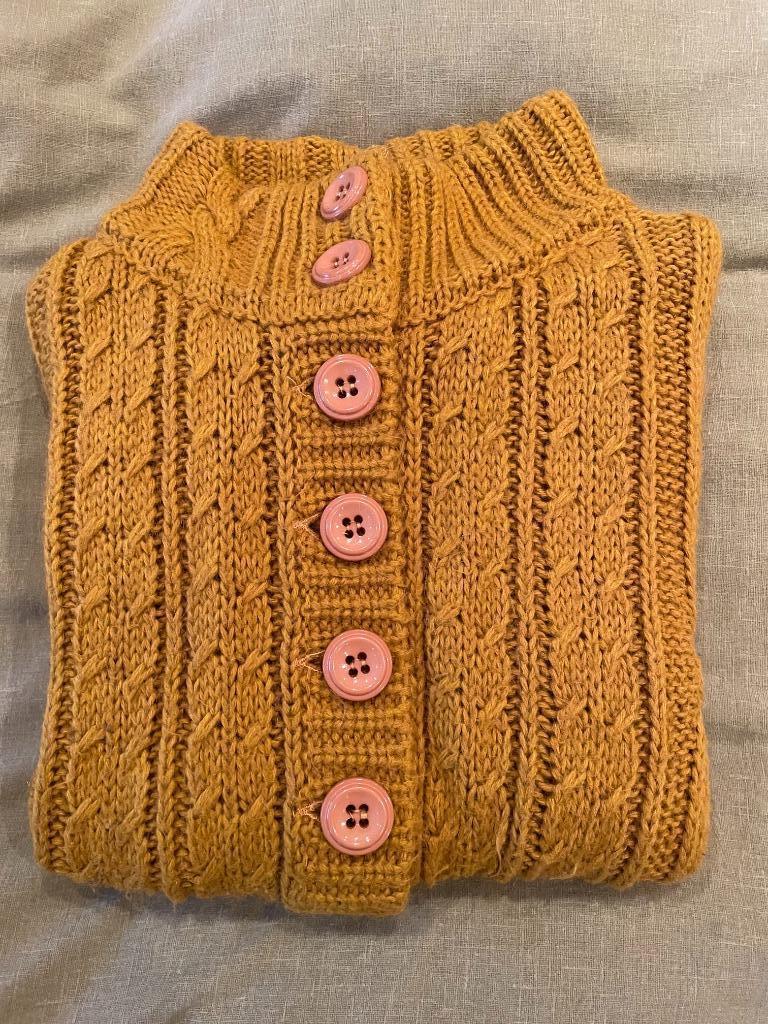 Okerkleurige cardigan Essentiel Antwerp maat S, Taille 36 (S), Comme neuf, Essentiel Antwerp, Jaune