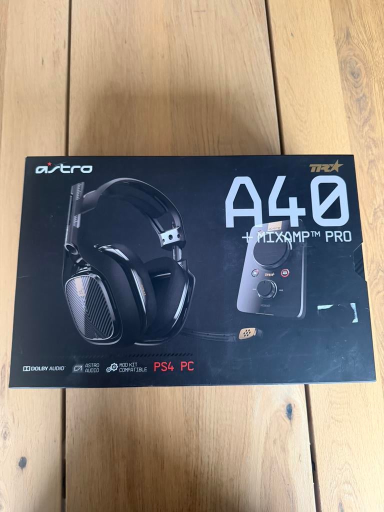 ASTRO Gaming A40TR Headset + MixAmp Pro TR for PS4, Enlèvement, Supra-aural, Autres marques