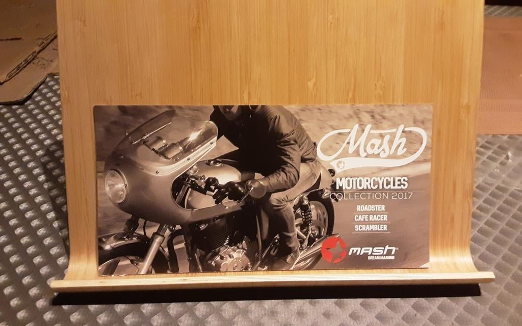 Mash motorcycles gamma brochure, Envoi, Comme neuf
