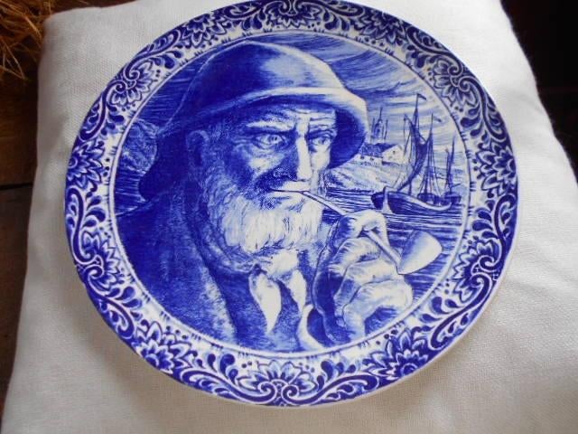 visser, bord, boch freres, Ophalen of Verzenden