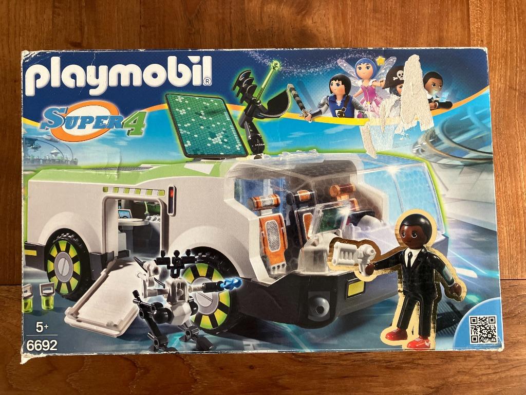 PLAYMOBIL Super 4 - 6692 - Kameleon met Gene, Enlèvement, Utilisé