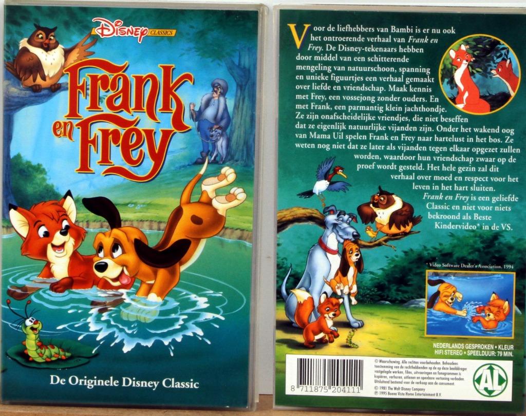 Video VHS Tekenfilm: Disney classic "Frank & Freddy", Enlèvement ou Envoi, Dessin animé, Tous les âges, Utilisé