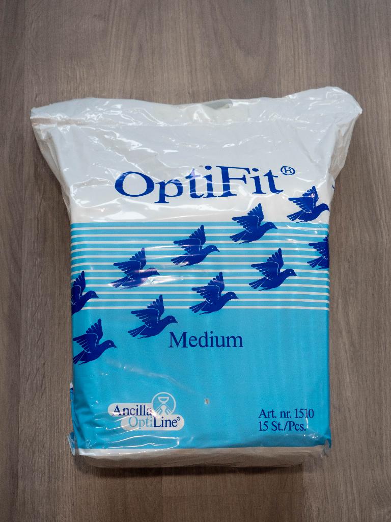Vintage luiers Ancilla Optifit medium 15 stuks, Kinderen en Baby's, Badjes en Verzorging, Verzenden