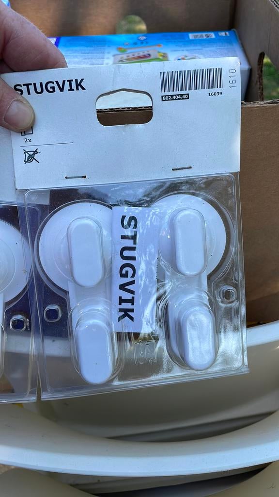 Zuignaphaken stugvik ikea, Ophalen of Verzenden, Nieuw