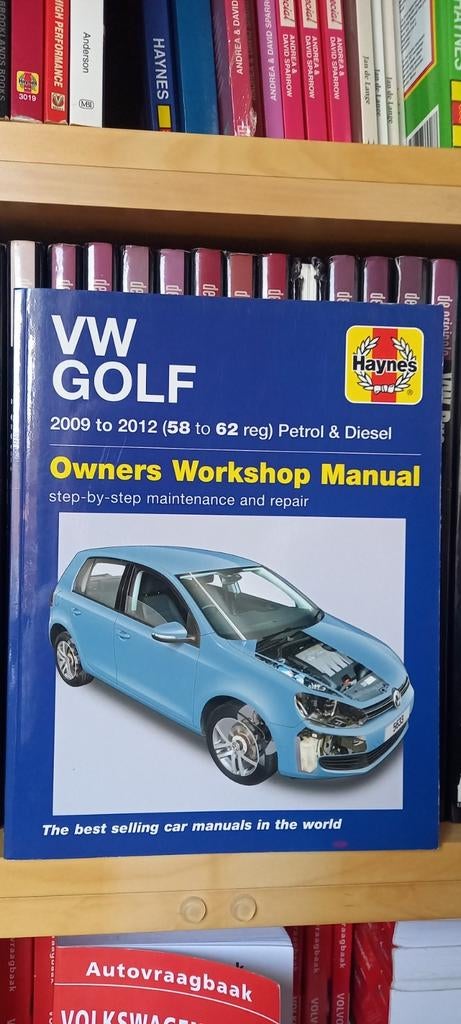 Manuel de la Volkswagen VW Golf Haynes 2009/2012, Enlèvement ou Envoi