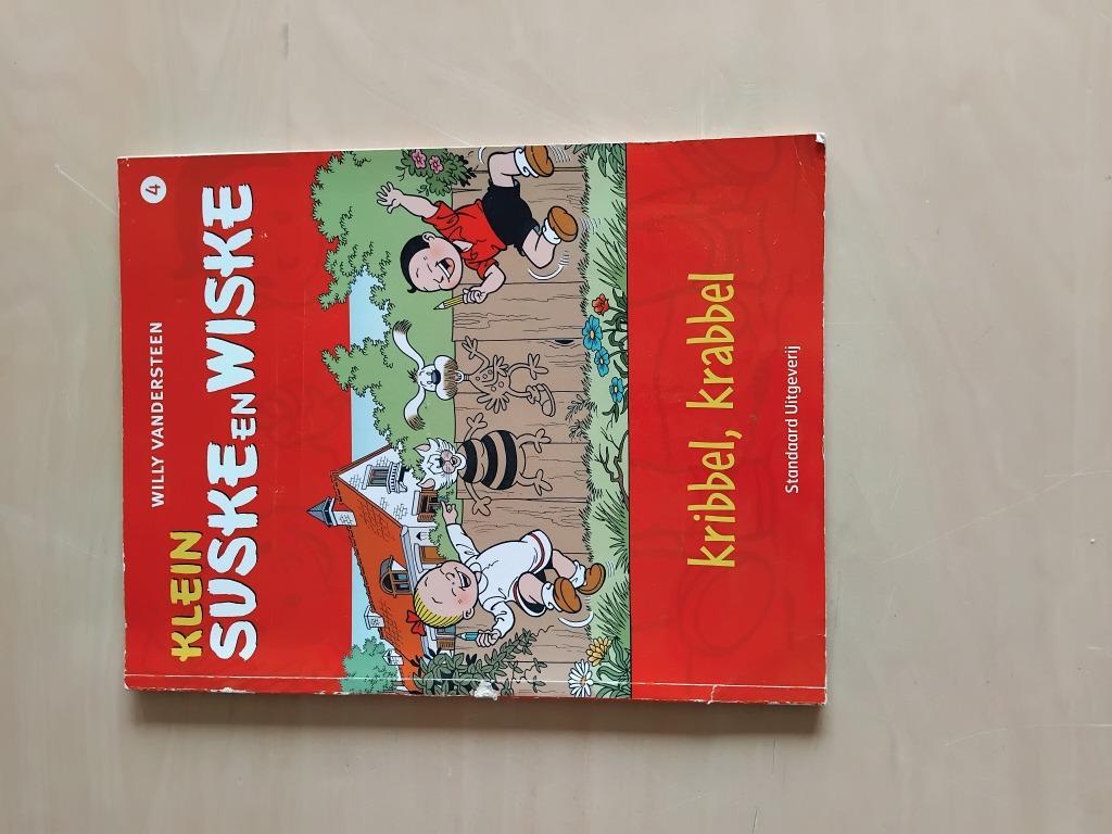 Strip Klein Suske  & Wiske nr 4 - Kribbel, krabbel, Ophalen of Verzenden