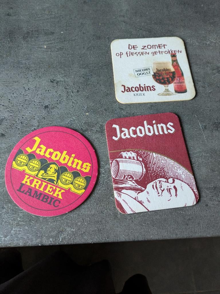 Jacobins, Verzamelen, Ophalen of Verzenden, Zo goed als nieuw, Viltje(s)