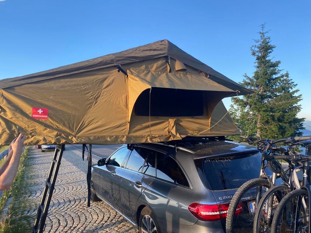 Nieuwe daktenten inclusief ondertent, Caravans en Kamperen, Ophalen, Nieuw, Tot en met 4