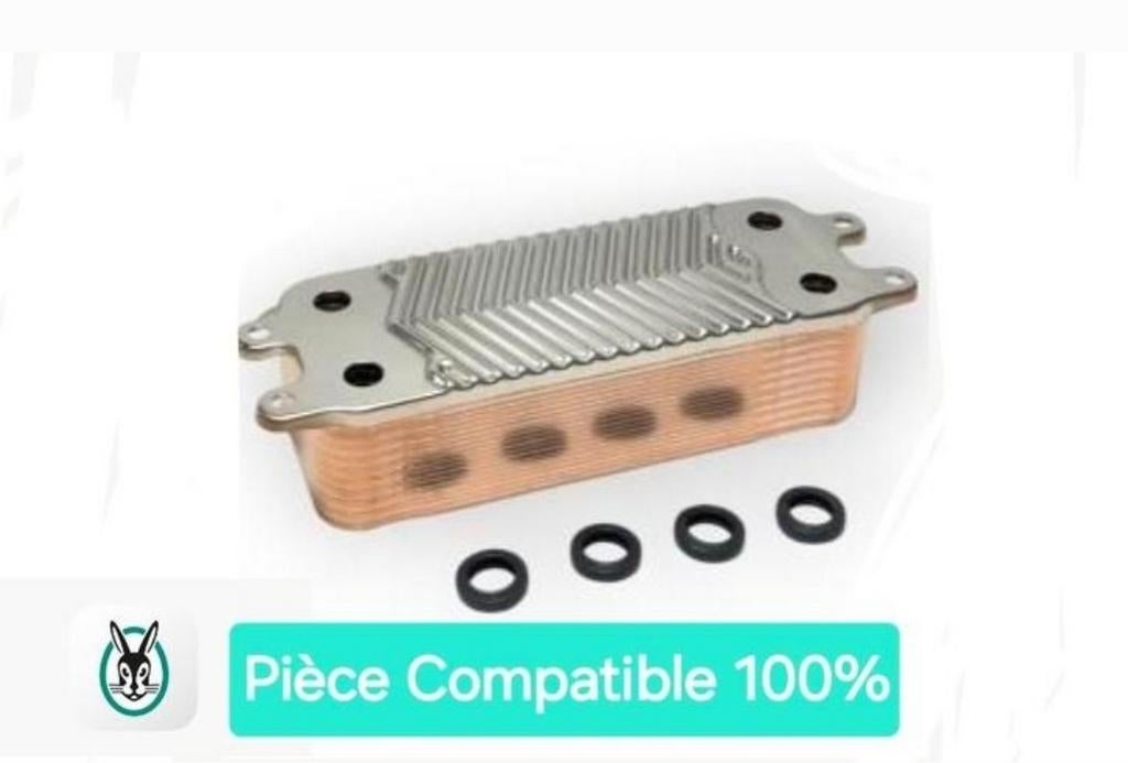 Vaillant échangeur à plaque, 20 plaques (100% compatible), Ophalen of Verzenden, Nieuw