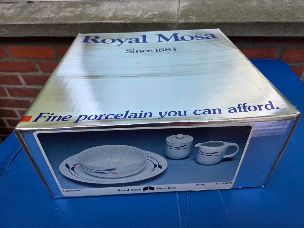 Nieuw!! Royal Mosa 5 delig., Ophalen of Verzenden, Nieuw