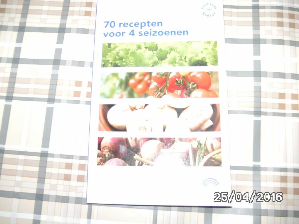 Een boek met 70 recepten voor vier seizoenen, Enlèvement ou Envoi, Neuf, Europe