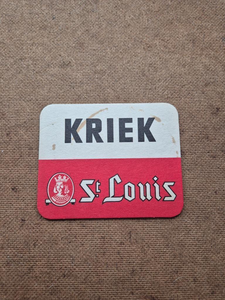 Sous bock St. Louis (modèle 1), Enlèvement ou Envoi, Utilisé, Sous-bock, Autres marques