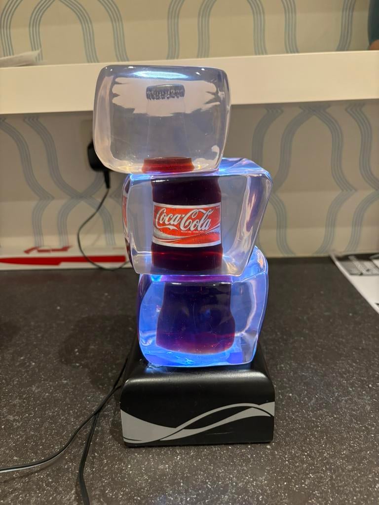 Lampe Coca-Cola, Maison & Meubles, Enlèvement, Comme neuf