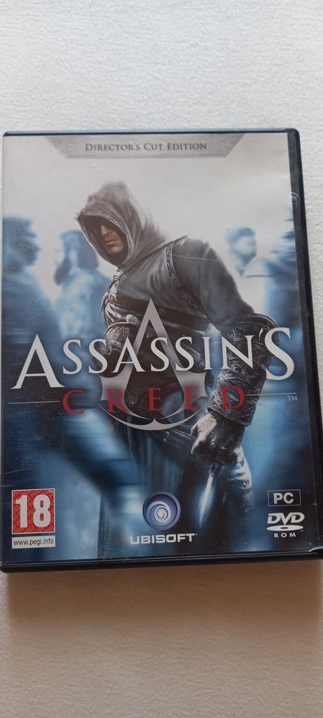 Assassin's Creed PC DVD-rom, Games en Spelcomputers, Ophalen of Verzenden, Zo goed als nieuw, Avontuur en Actie, Vanaf 18 jaar