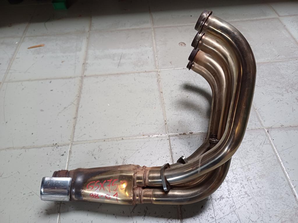 suzuki gsx 750 inazuma van '98-'01 uitlaat collector, Enlèvement ou Envoi, Utilisé