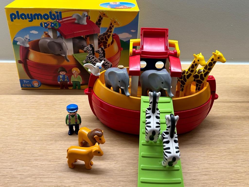 PLAYMOBIL 1.2.3 Meeneem Ark van Noach - 6765, Enfants & Bébés, Jouets | Playmobil, Utilisé, Enlèvement