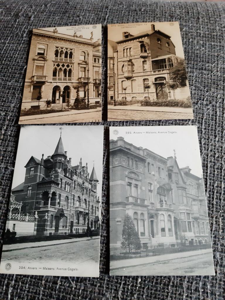 COGELS OSYLEI et STADSPARK cartes postales anciennes, Enlèvement ou Envoi