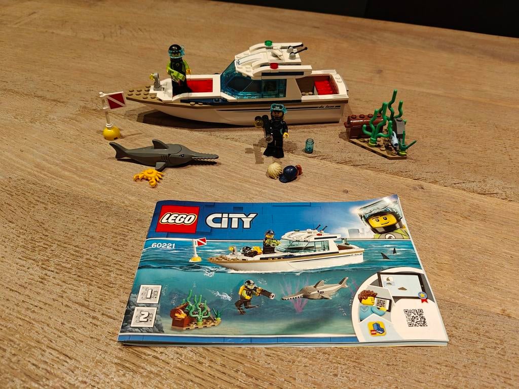Lego City boot, Kinderen en Baby's, Speelgoed | Duplo en Lego, Ophalen of Verzenden, Lego