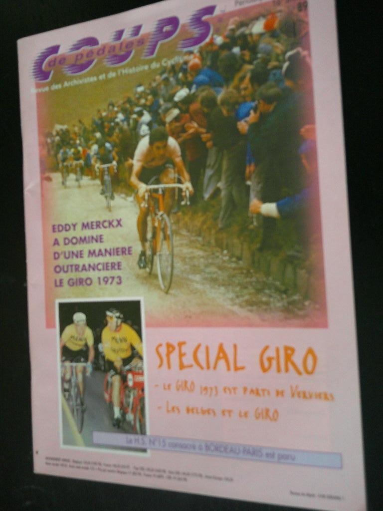 coups de pédales en 89 tour 1973 eddy merckx, Envoi, Comme neuf