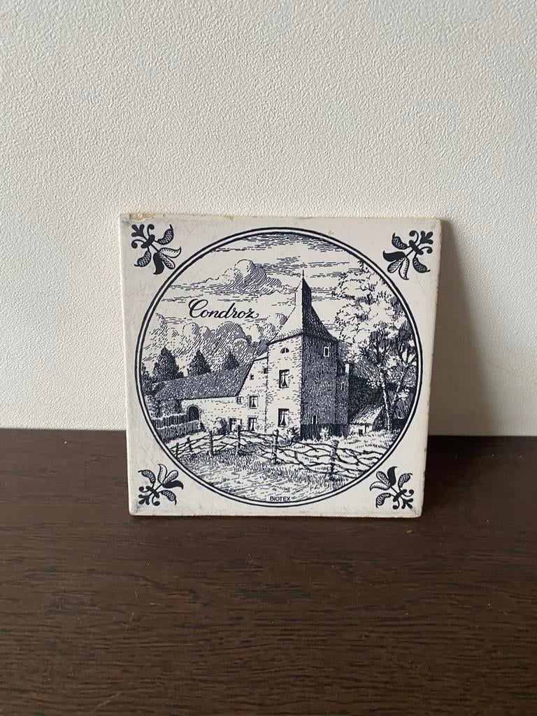 Vintage tegel Condroz onderlegger, Ophalen
