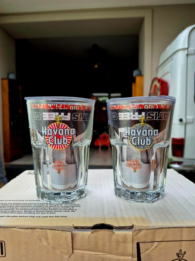 Havana Cuba glazen set limited edition, Ophalen of Verzenden