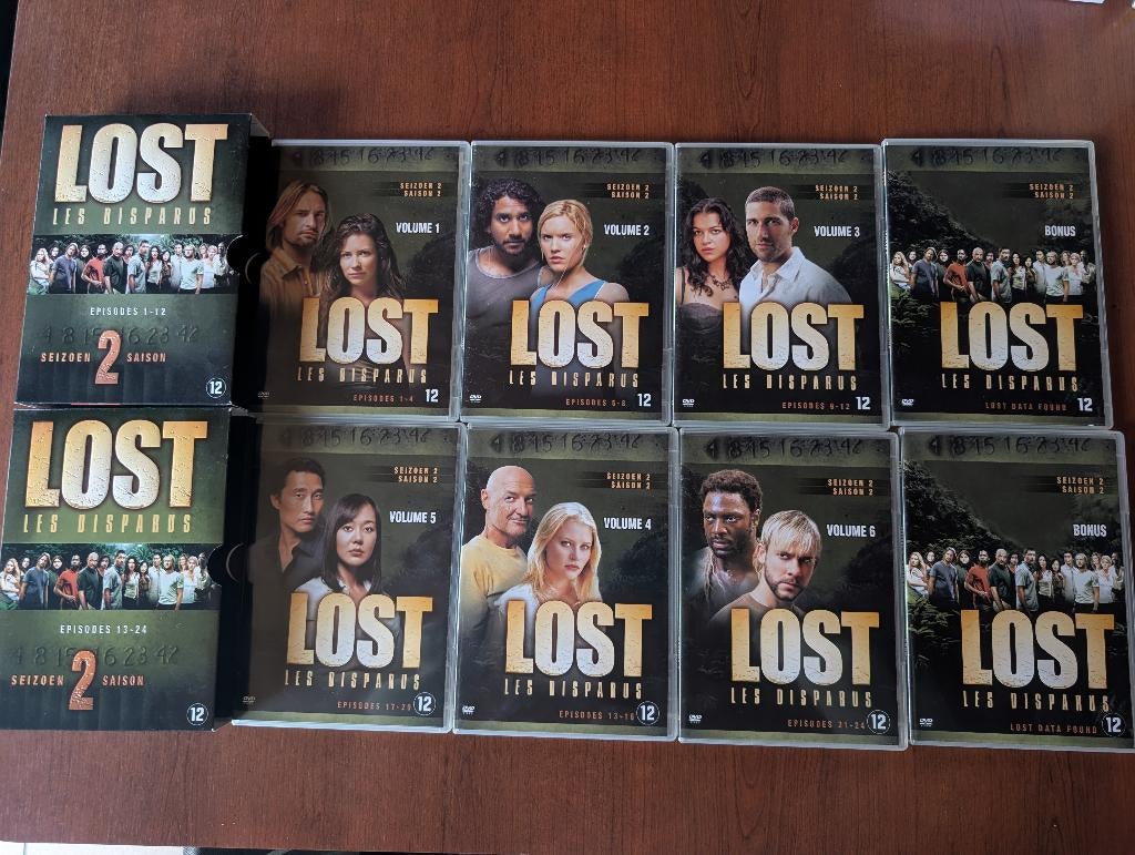 Lost - seizoen 2 : 8 DVD's  2 boxsets, Cd's en Dvd's, Boxset, Fantasy, Ophalen of Verzenden, Nieuw in verpakking