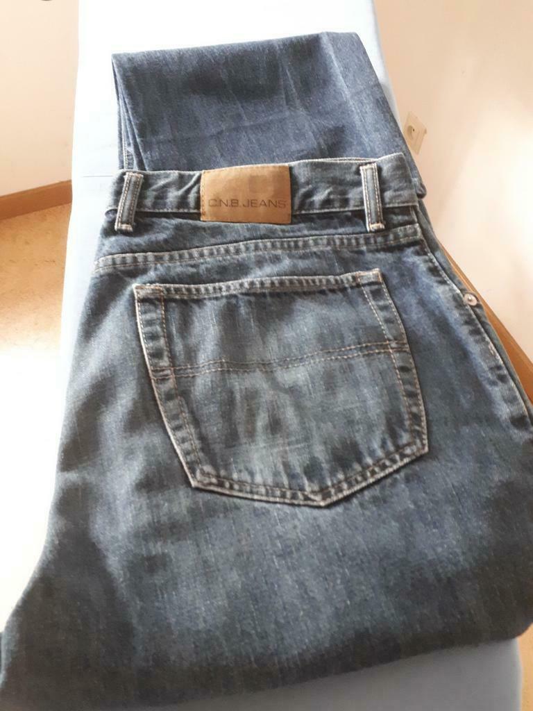 Heren jeans broek, Ophalen, Blauw