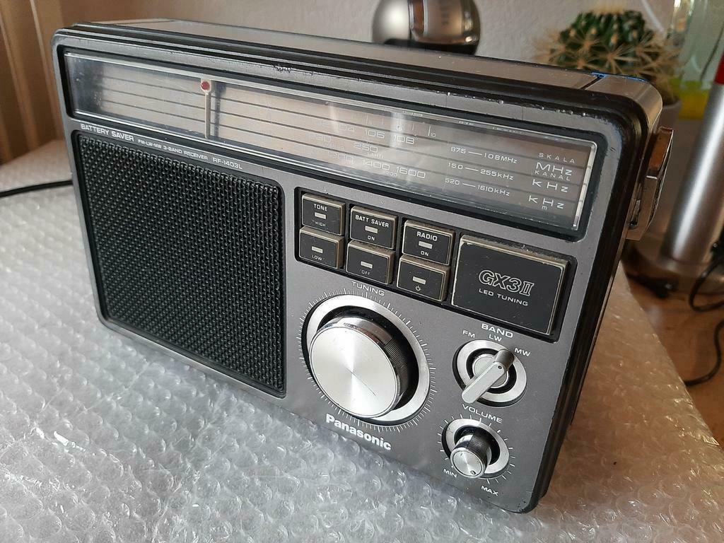 PANASONIC GX3 II radio in perfecte staat, Audio, Tv en Foto, Radio's, Ophalen of Verzenden, Zo goed als nieuw, Radio