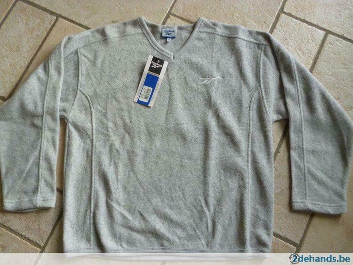 Grijze Fleece maat 40 Reebok (Nieuw), Ophalen of Verzenden, Nieuw
