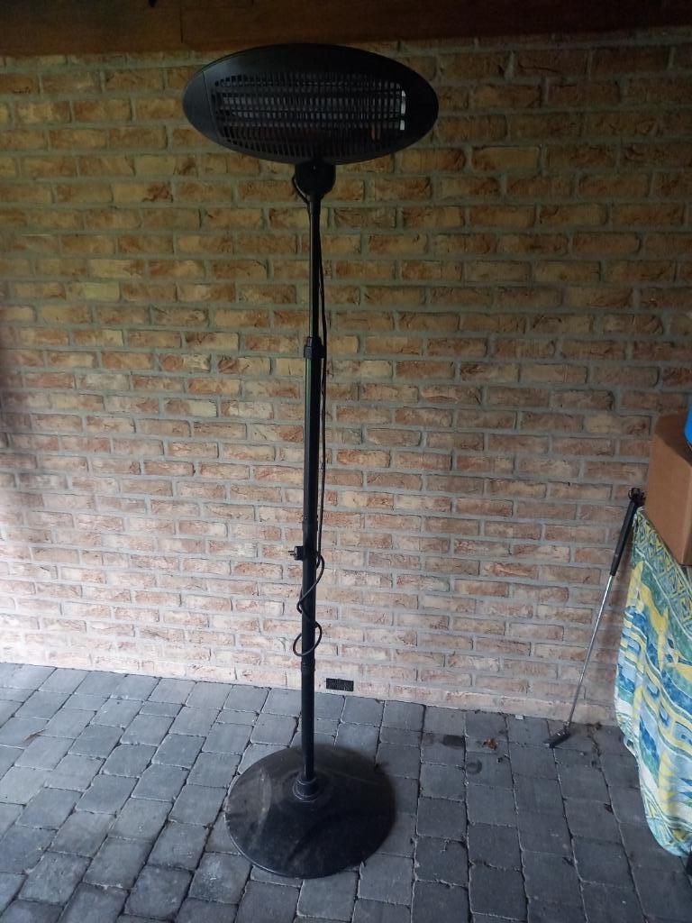 chauffage de terrasse, Enlèvement