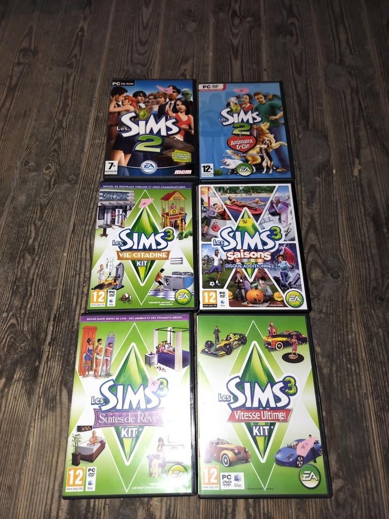 Lot de jeux pc les sims, Consoles de jeu & Jeux vidéo, Jeux | PC, Utilisé, Enlèvement ou Envoi