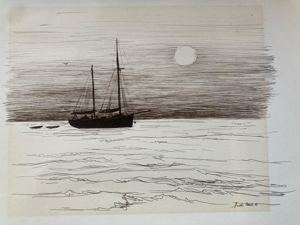 Ets schip, Ophalen