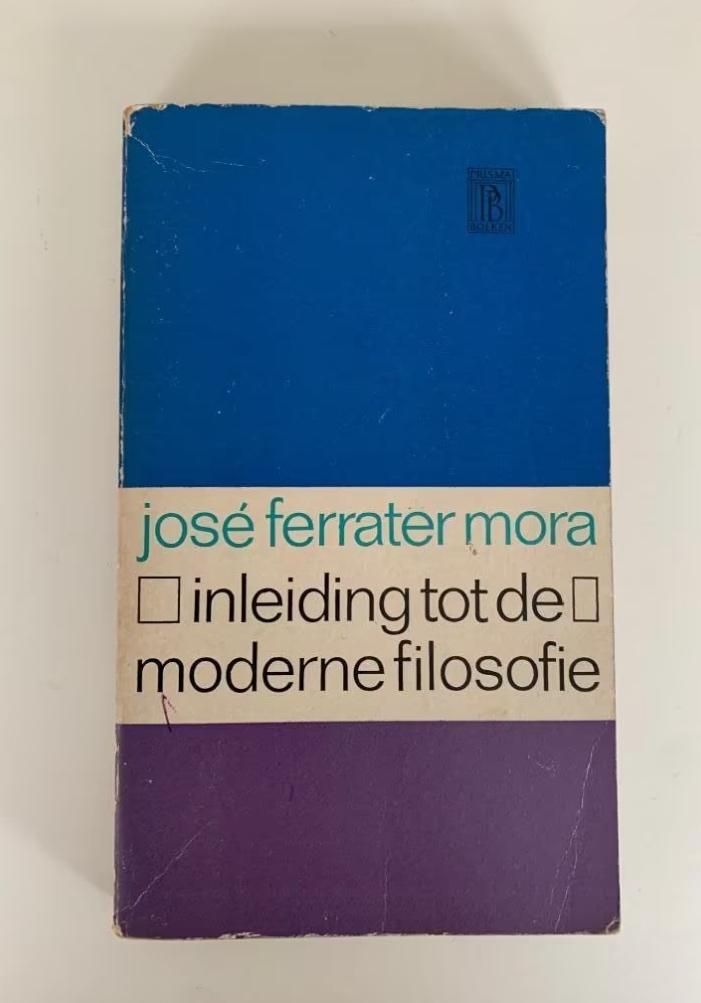 Inleiding tot de moderne filosofie, José Ferrater Mora, 1962, Ophalen of Verzenden, Gelezen