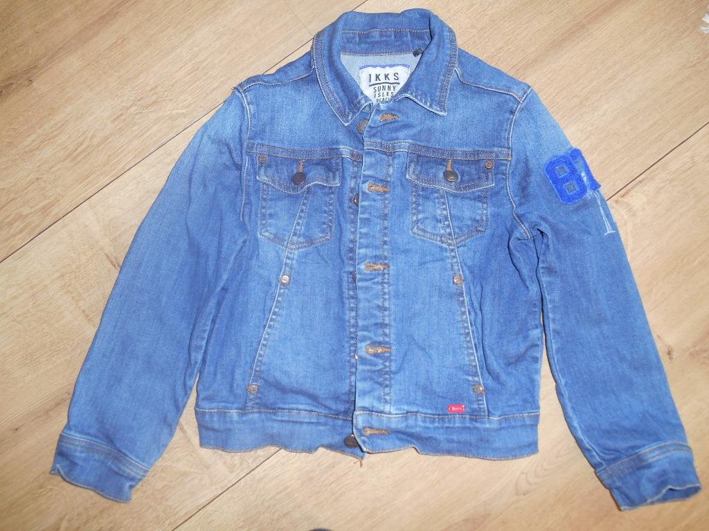Spijkerjack van IKKS 6 jaar oud, Ophalen, IKKS, Jongen of Meisje, Trui of Vest