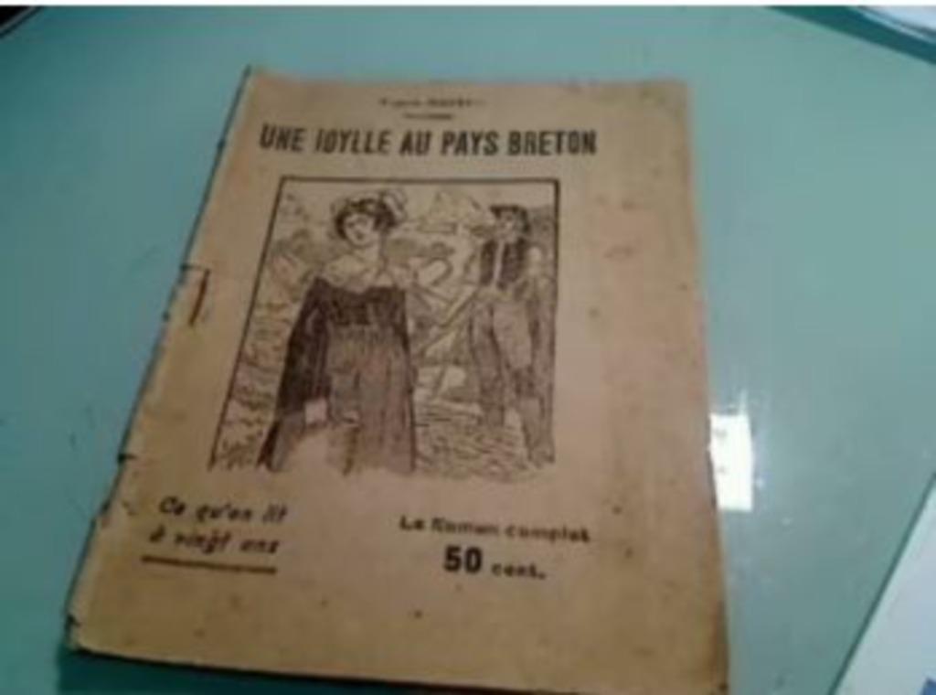 "Une idylle au pays breton" de Yvonne Maryre., Antiquités & Art, Enlèvement ou Envoi, Maryre