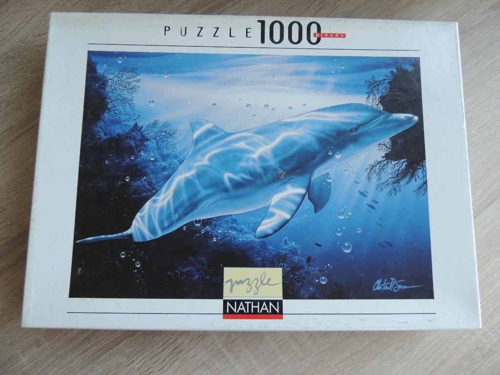 Puzzle 1000 pièces - Dolphin vision, Ophalen, Legpuzzel