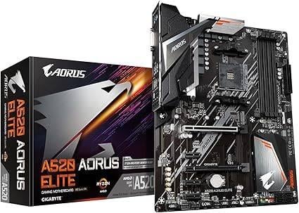GIGABYTE A520 AORUS ELITE | GRATIS LEVERING, Computers en Software, Moederborden, -, Verzenden, GIGABYTE, Nieuw