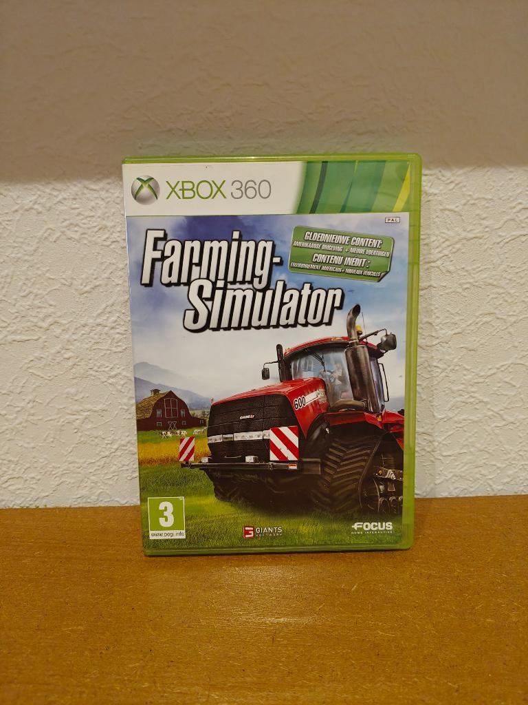 Farming Simulator Xbox 360, Games en Spelcomputers, Games | Xbox 360, Gebruikt, 1 speler, Ophalen of Verzenden, Vanaf 3 jaar