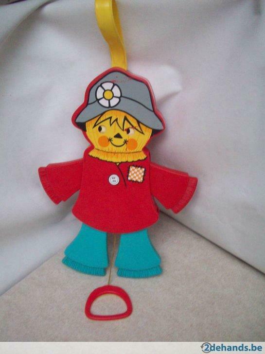 Fisher Price 423 jumping jack pantin bonhomme - '78, Ophalen, Zo goed als nieuw, Duw- of Trekspeelgoed